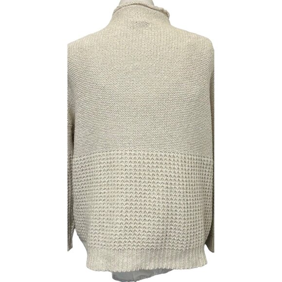 American Eagle Outfitters Women’s XL Cream Crewneck Sweater - Picture 4 of 9